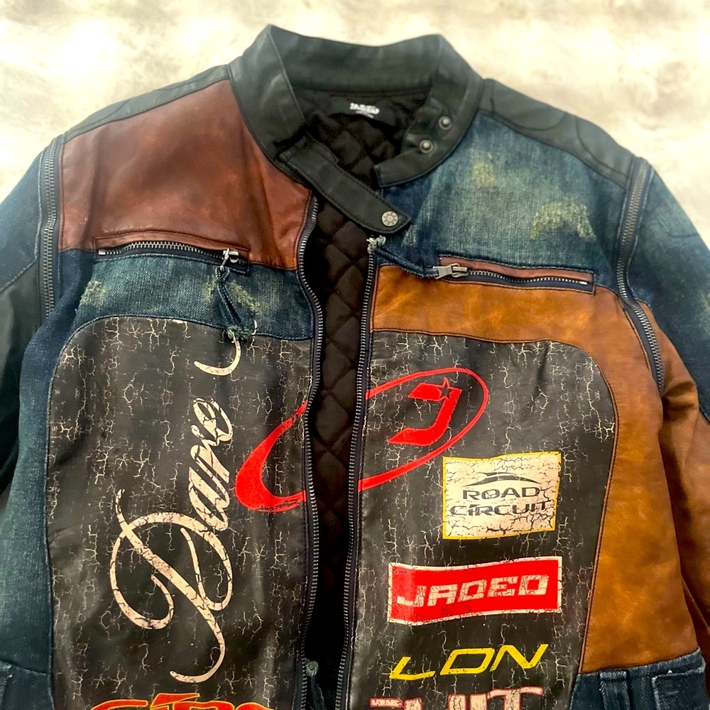 Daytona Zip Off Sleeve Moto Jacket